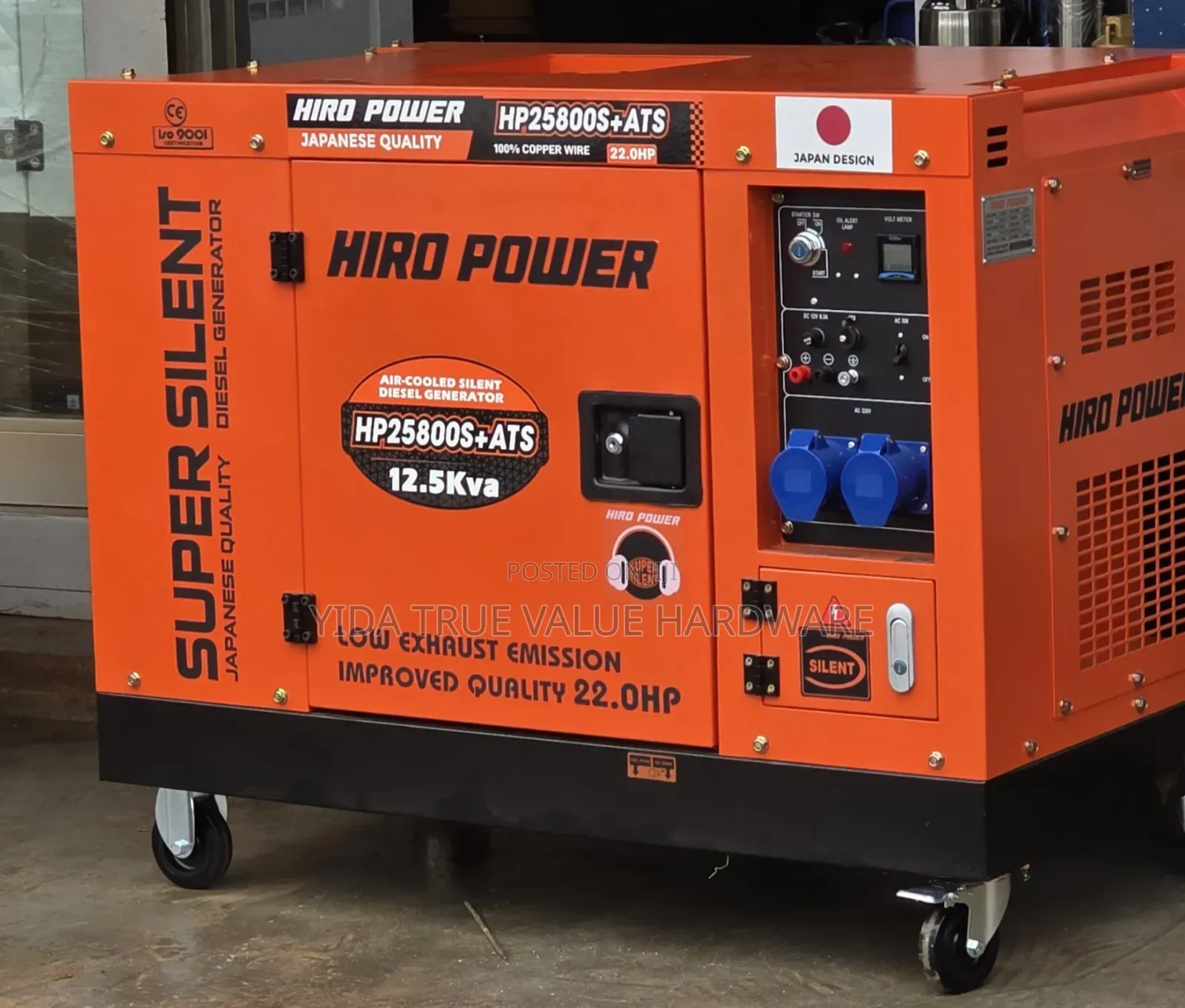 Generator Hiro Power 12kva Japan