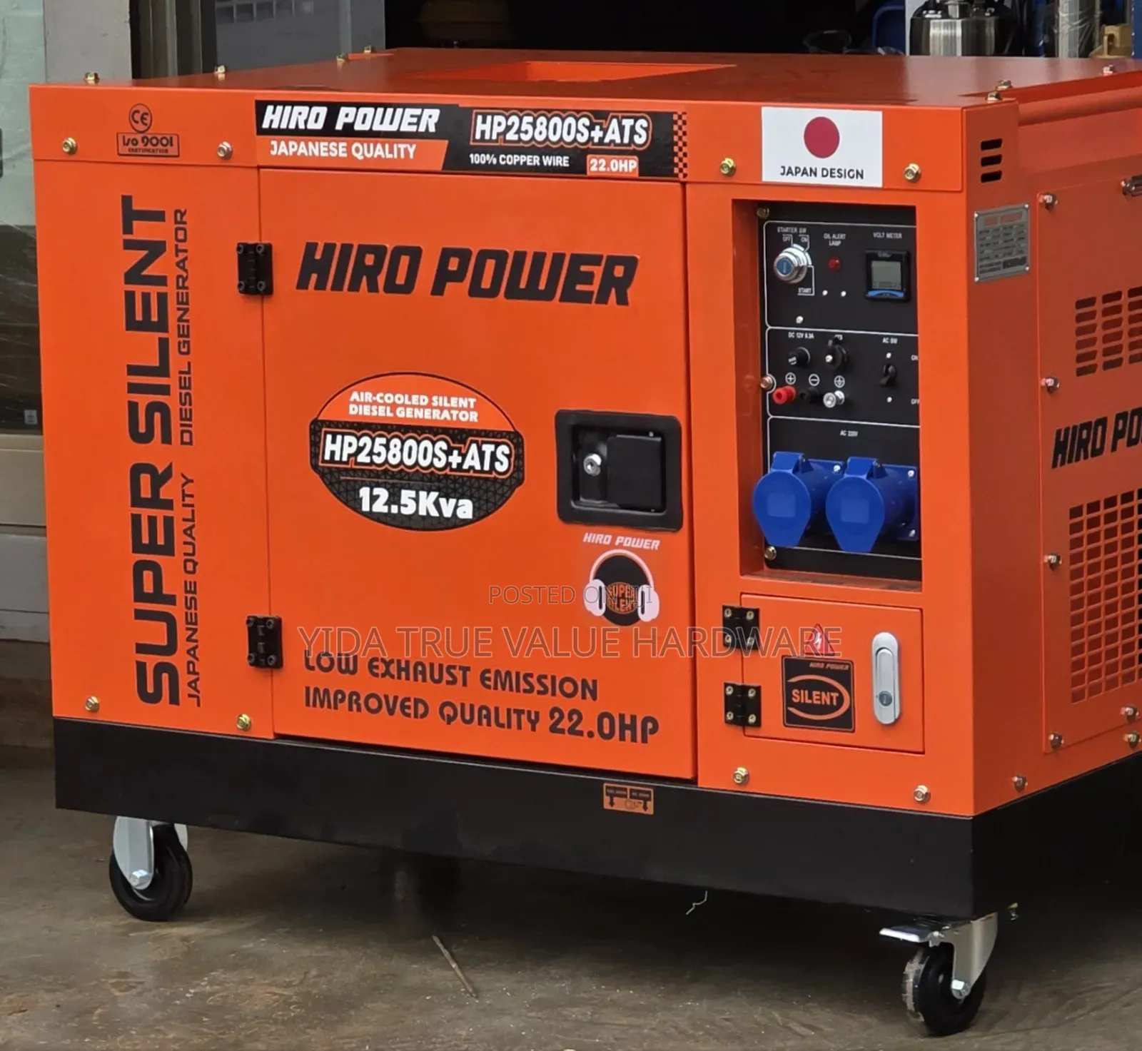 Generator Hiro Power 12kva Japan