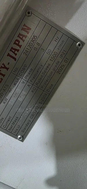 Generator 60.2kva Royalty Japan