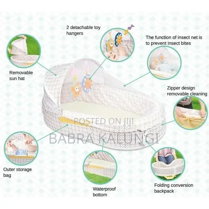 Travel Bassinet and Baby Carrier,