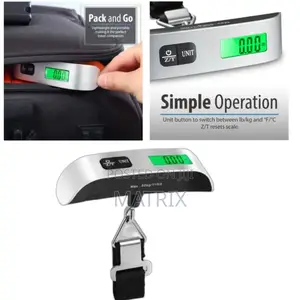 10g-50kg Portable Digital Luggage Scale LCD Display