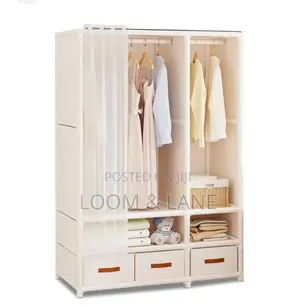 Simple Wardrobe Clothes Storage Cabinet