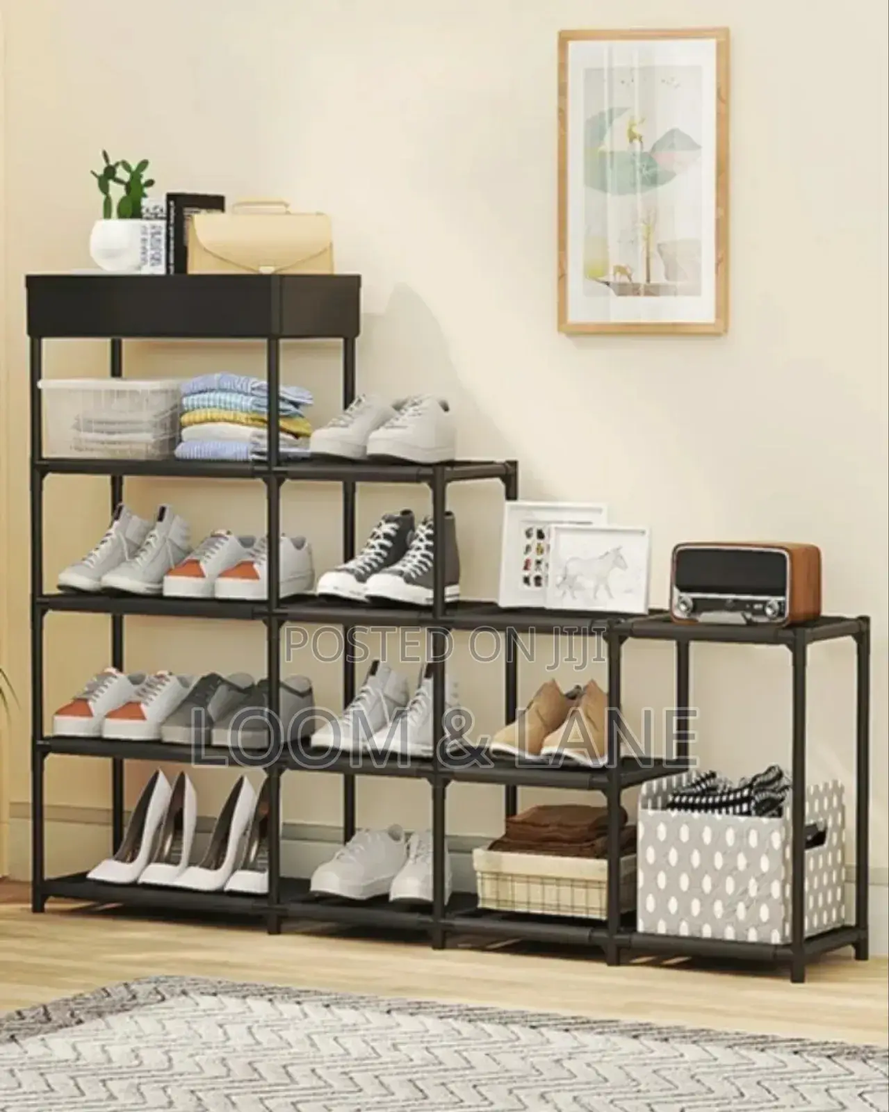 5tier Multifunction Shoe Cabinet