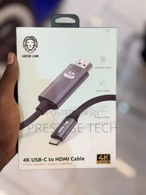 Green Lion 4k Usb C To Hdmi Cable 2m, Type C To Hdmi