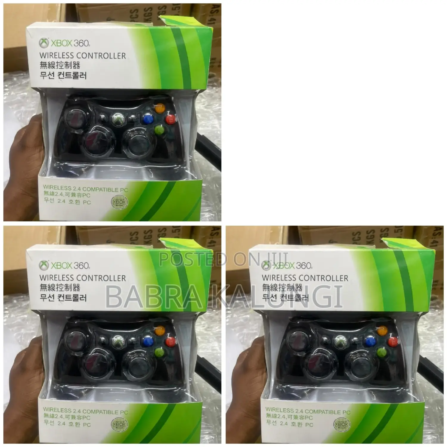 Xbox 360 Wireless Controller Black