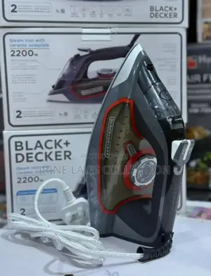 Black + Decker Steam Flat Iron