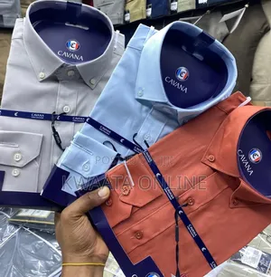 Cavana Men's Oxford Premium Quality Shirt -plain Colors