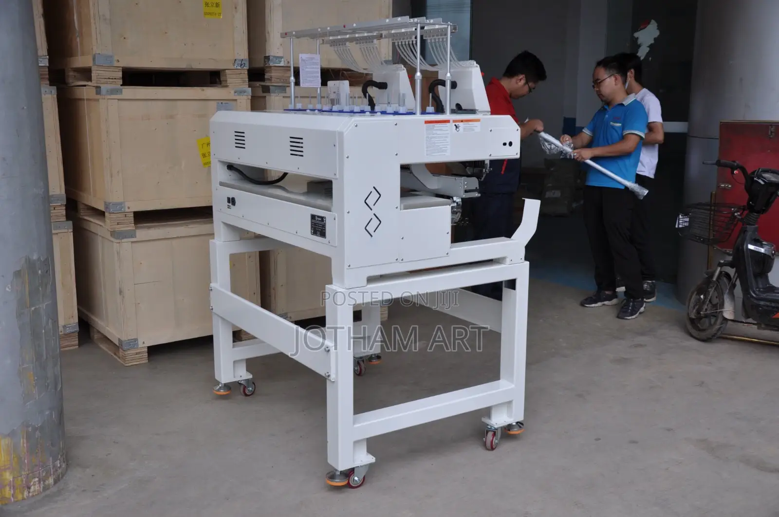 2head Embroidery Jotham Art Machine
