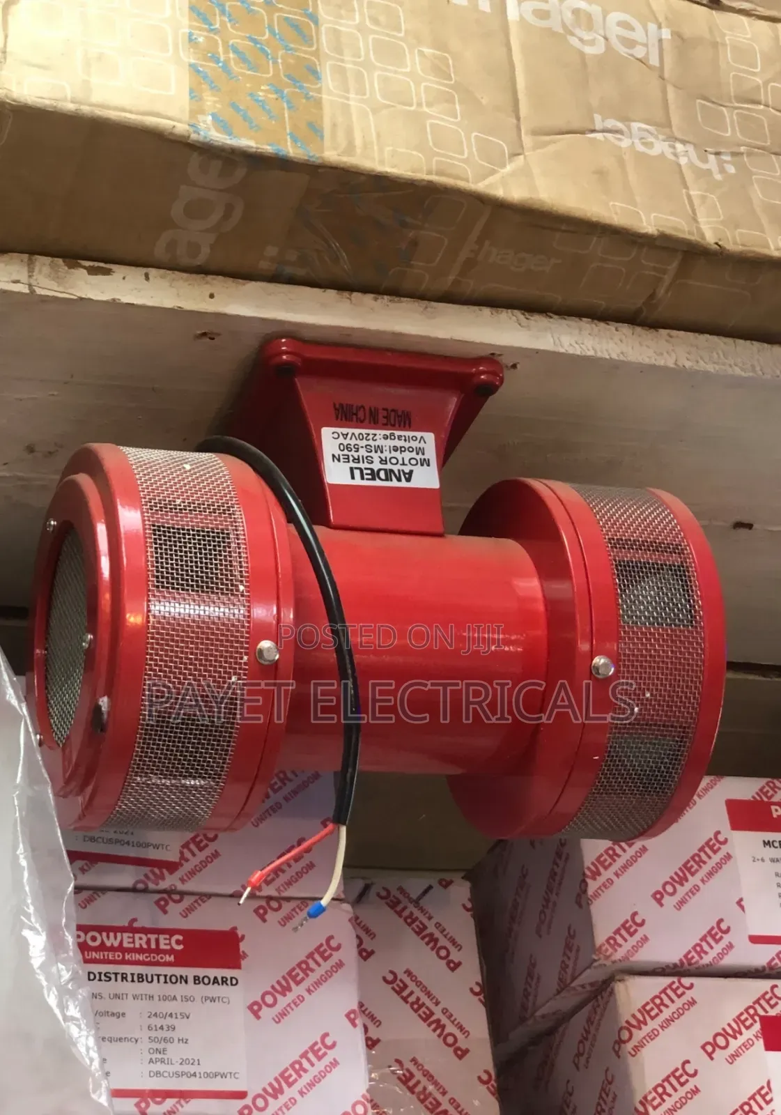 Heavy Duty Motor Siren / Alarm System