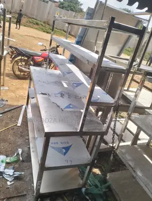 Stainless Commercial Working Table With Shelve