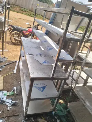 Stainless Commercial Working Table With Shelve