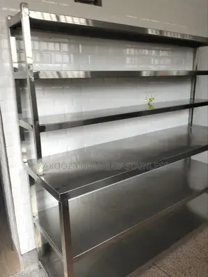 Stainless Commercial Working Table With Shelve