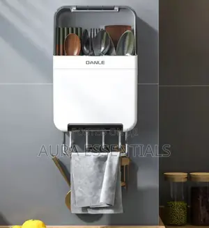 Wall Mounted Cutlery Storage Box