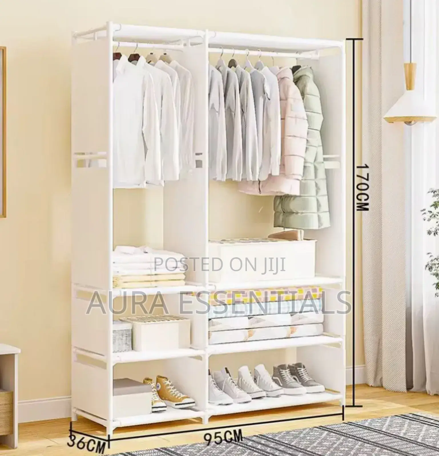 Simple Wardrobe Clothes Storage Cabinet