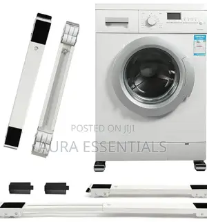 Two Very Strong Adjustable Mobile Washing Machine Stand