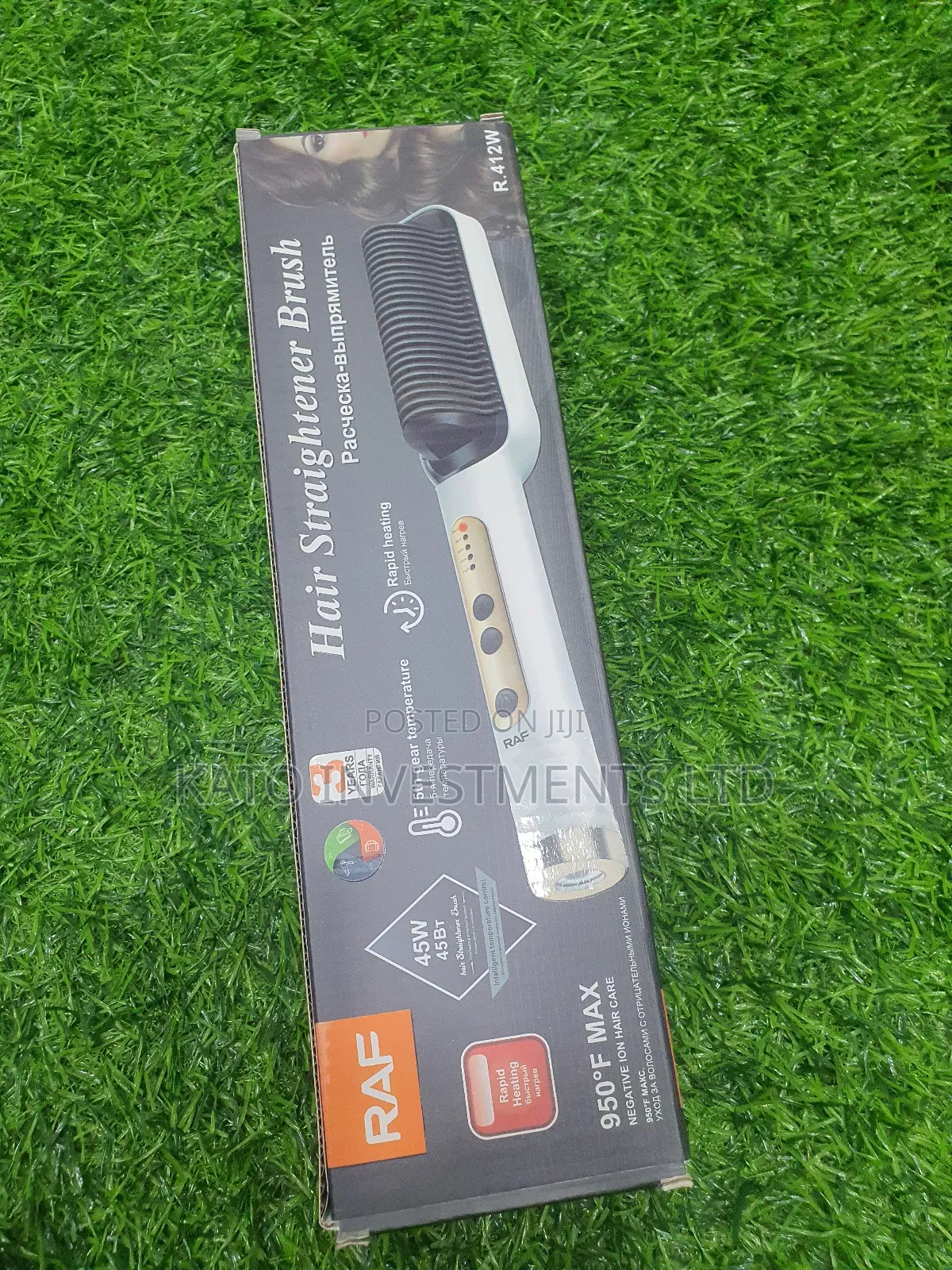 Hair Straightener Brush/ Hot Comb