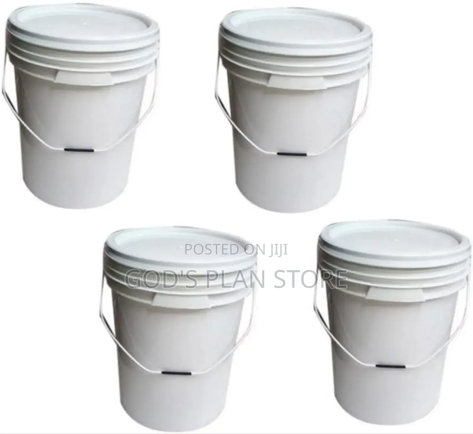Air Tight Empty Plastic Paint Buckets 20litres