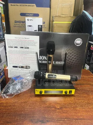 Uhf Wireless Microphone - Black