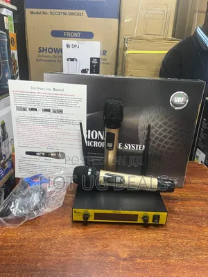 Uhf Wireless Microphone - Black