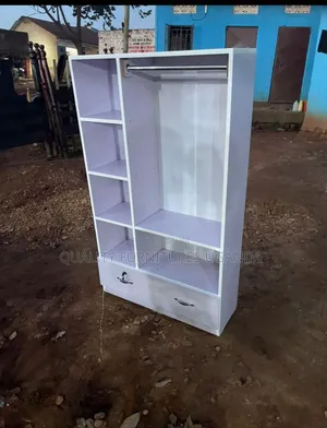 White Open Closet