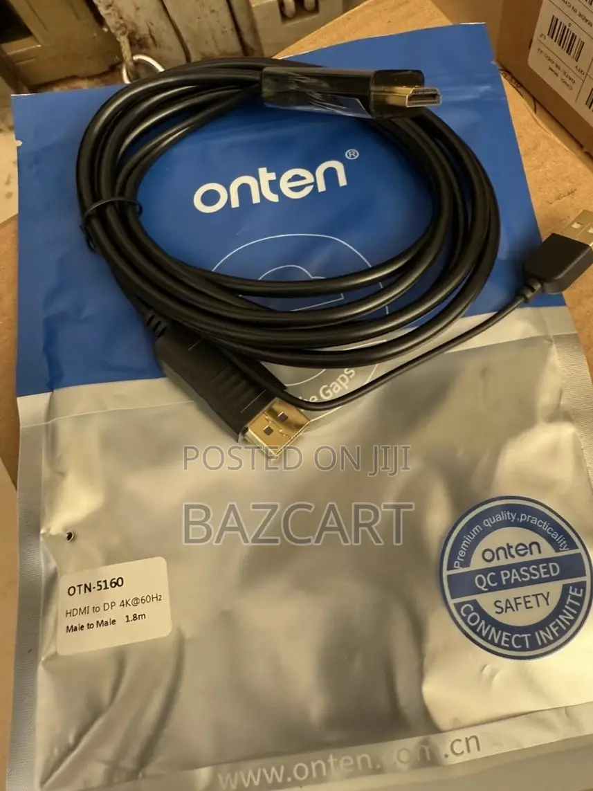 Hdmi to Dp Male to Male Cable