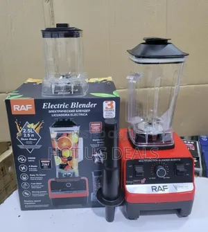 Raf 2 In 1commercial 2.5 Liters Electric Blender