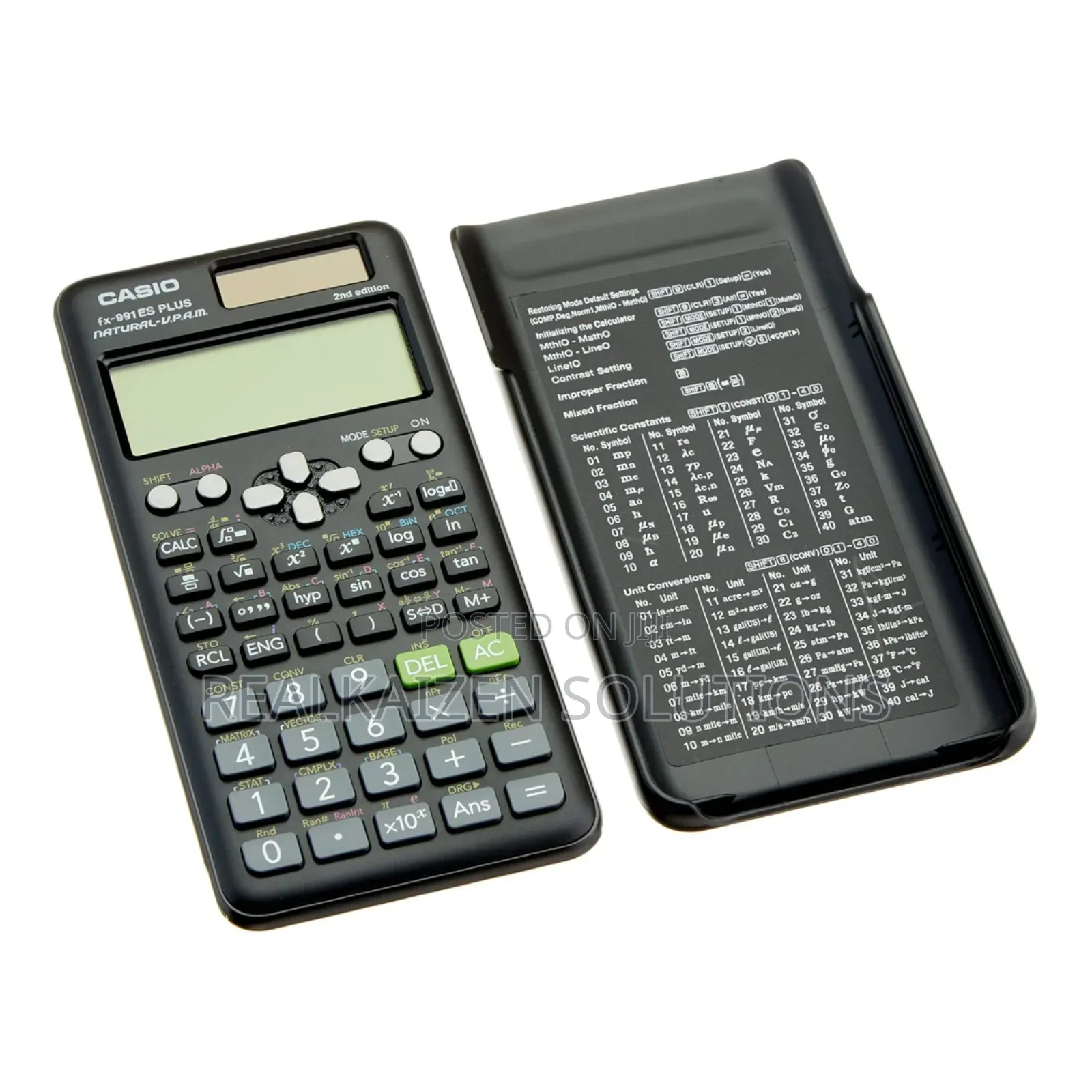 Original Casio Fx-991es Plus 2nd Edition Scientif Calculator