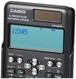 Original Casio Fx-991es Plus 2nd Edition Scientif Calculator