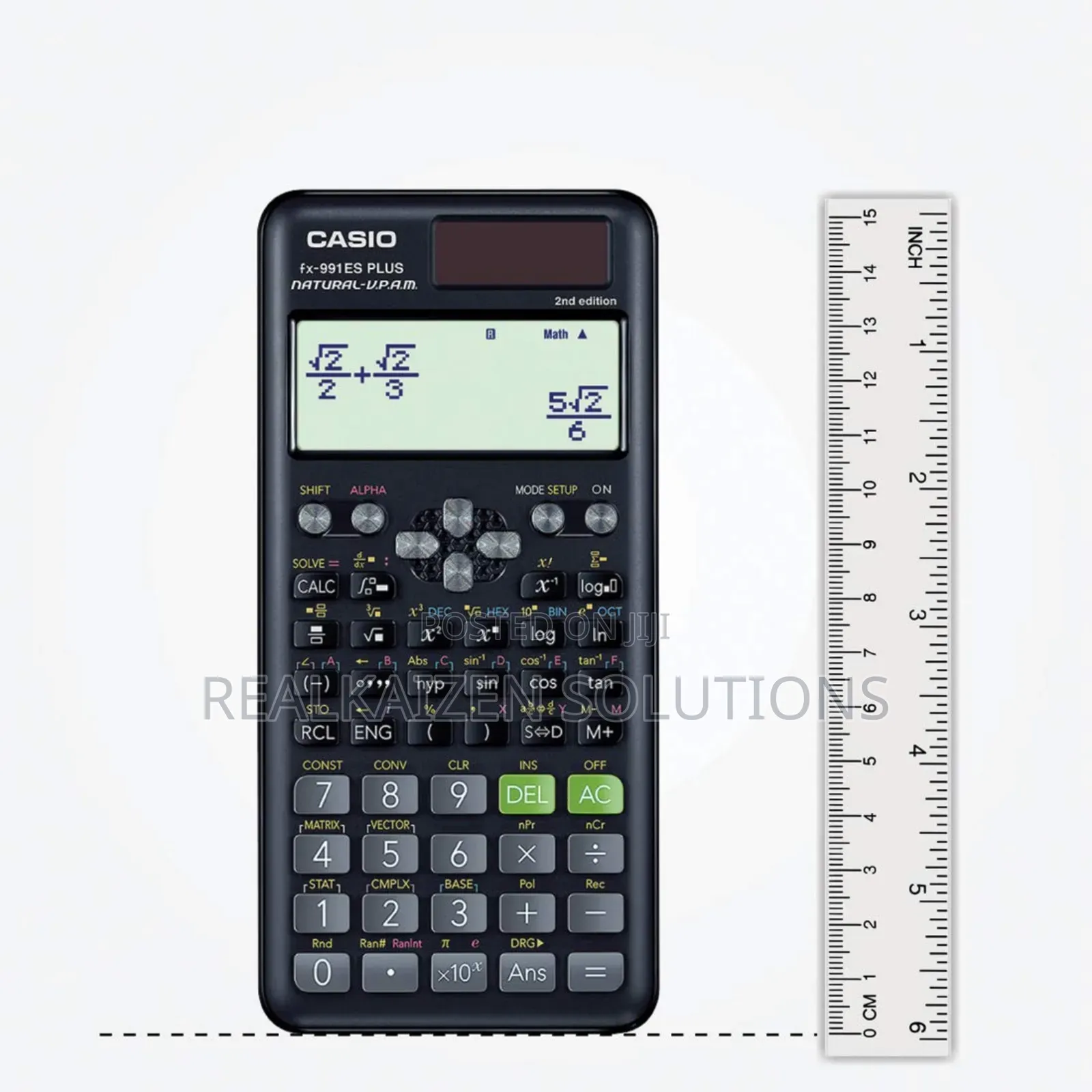 Original Casio Fx-991es Plus 2nd Edition Scientif Calculator