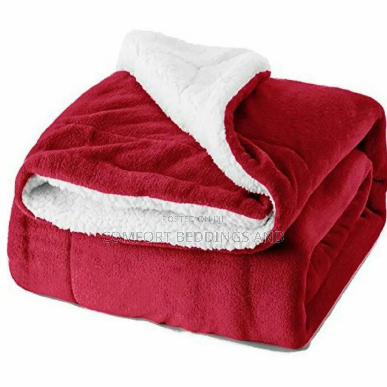 6*6 Fleece Blanket Maroon