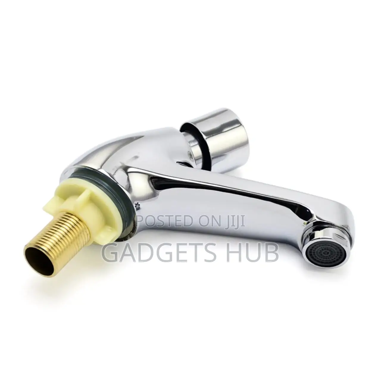 Basin Sink Tap Faucet Deck Mounted Self-Closing Water Saving