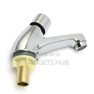 Basin Sink Tap Faucet Deck Mounted Self-Closing Water Saving