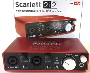 Focusrite Scarlett 2i2 2rd Gen Usb Audio Interface.