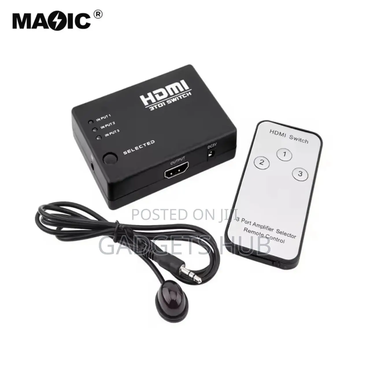 1080p Hdmi Switcher Hdmi Switch 3 in 1 Out Converter