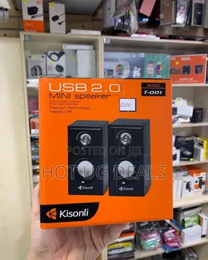 Kisonli Mini Computer Laptop Speaker With Usb Power