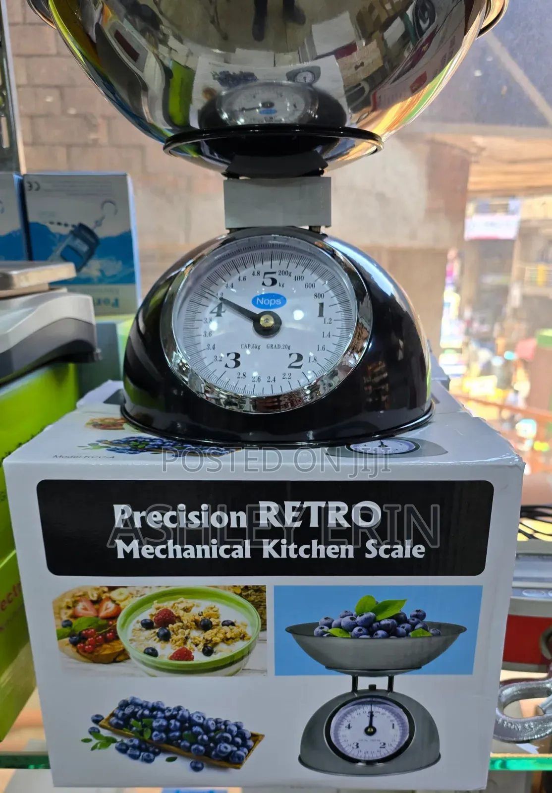 Precision Retro Mechanical Kitchen Scale