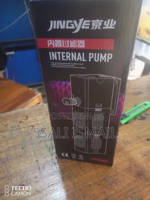 A Submarsible Filter Pump for Both Aquarium and Fountain