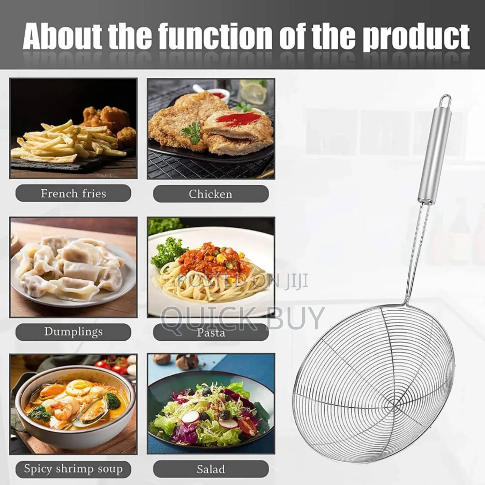 Handheld Deep Frying Strainer