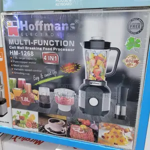 4 in 1 Hoffmans Multi-Function Food Processor Blender