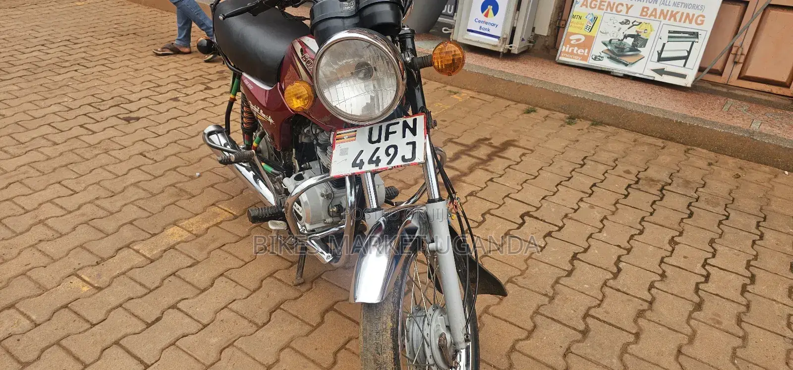 Bajaj Boxer 2023 Red