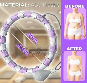 Flexible Smart Weight Waist Detachable Hoop