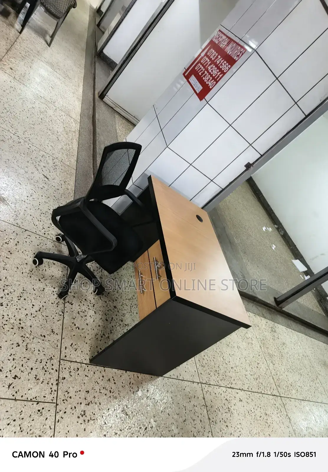 Combo Office Desk and Office Chair