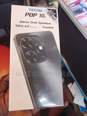 New Tecno Pop 10C 64 GB Blue