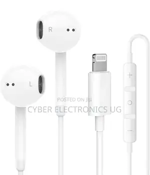 Wired Earphones for iPhone Earbuds With Lightning Connector