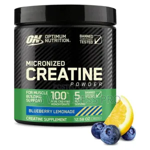 Optimum Nutrition Micronized Creatine Powder Blueberry 60 Se