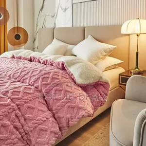 4pcs 5x6 Tufted Warm Duvets With Bedsheet 2 Pillowcases