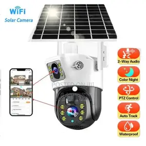 Solar Camera, Hd Night Vision Wide Angle Camera