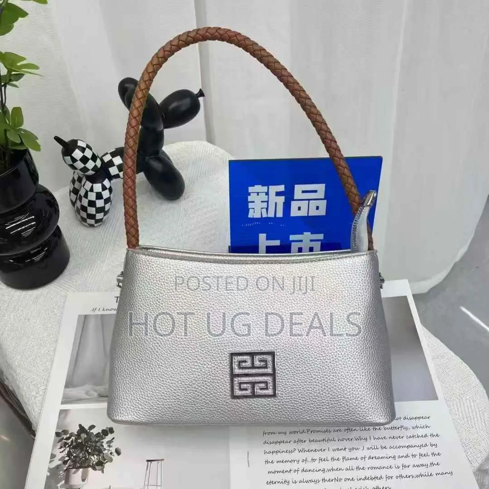 Ladies Classic Designer Handbag - Colour Varies