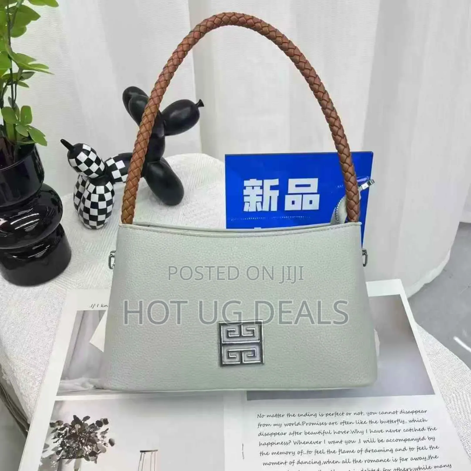 Ladies Classic Designer Handbag - Colour Varies