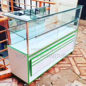 Glass Display Table
